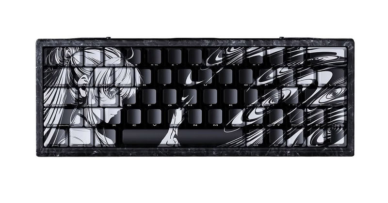 WLMOUSE Ying63 Forged Carbon Fiber HE 8K Keyboard - Edition:Ling