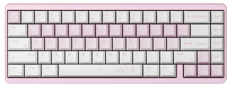 Varmilo Muse65 HE Sakura 8K Aluminum 65% RGB Keyboard