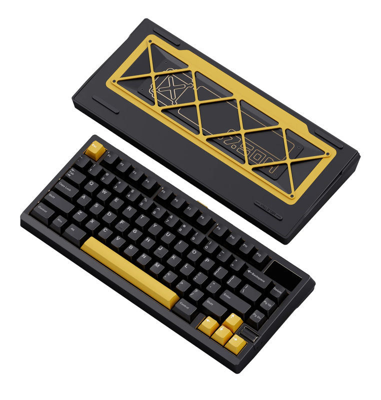 Meletrix Zoom75 TIGA Barebones DIY Kit - Color:Anodized Black