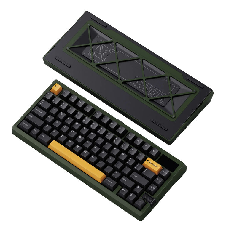 Meletrix Zoom75 TIGA Barebones DIY Kit - Color:Green