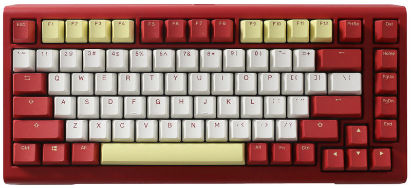 Bethesda x Ducky Tinker 75 Fallout Nuka Cola ProjectD Keyboard - Switch:Cherry MX2A Blue