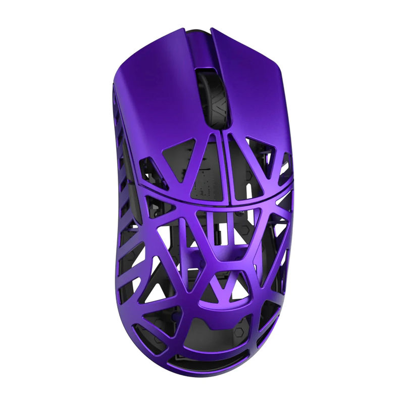 MK x WLMOUSE Beast X 8K Wireless Mouse - Color:Purple - Switch Type:Omron Optical