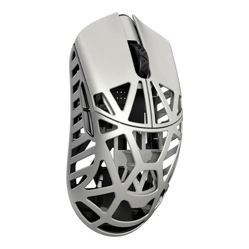 MK x WLMOUSE Beast X Max Wireless 8K Mouse - Color:Fashion Grey - Switch Type:Omron Optical