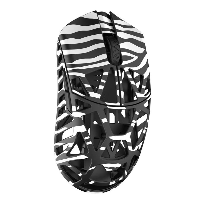 MK x WLMOUSE Beast X Max Wireless 8K Mouse - Color:Zebra - Switch Type:Omron Optical