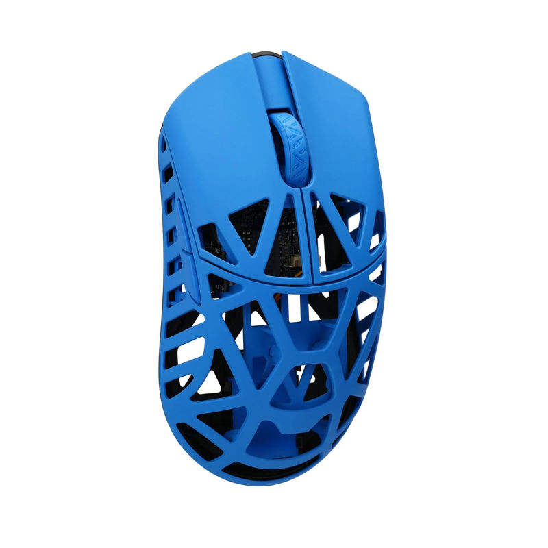 MK x WLMOUSE Beast X Max Wireless 8K Mouse - Color:Infinity Blue - Switch Type:TTC Nihil Transparent Black Dot