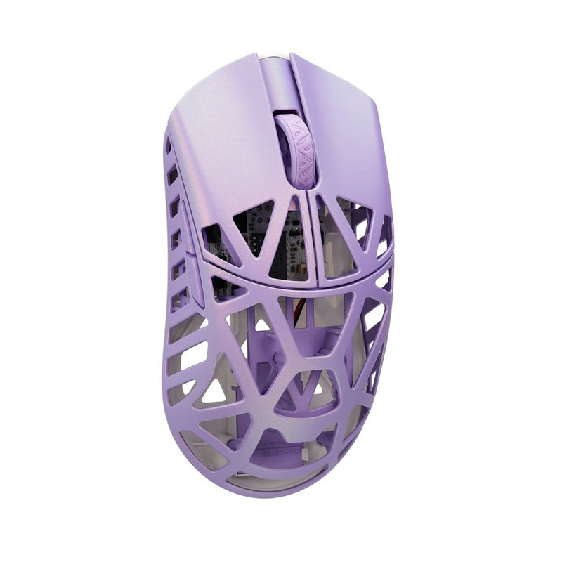 MK x WLMOUSE Beast X Max Wireless 8K Mouse - Color:Soft Lilac - Switch Type:Omron Optical