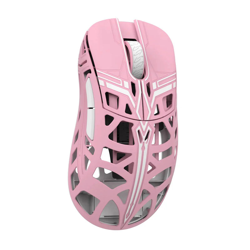 MK x WLMOUSE Sword X Wireless 8K Mouse - Color:Pink - Switch Type:Omron Optical