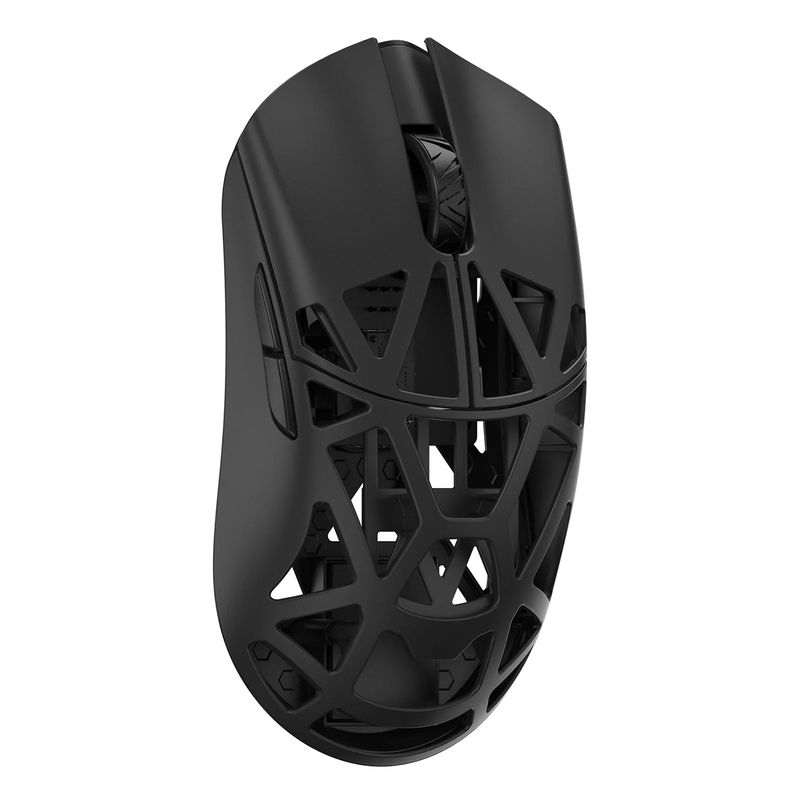 MK x WLMOUSE Beast X Pro Wireless 8K Mouse - Color:Black - Switch Type:Omron Optical - Edition:Solid Sides