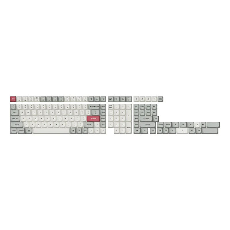 Keychron Retro 141 Key OSA Profile Double Shot PBT Keycap Set