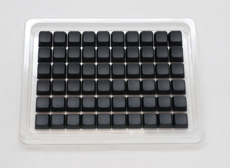 Ducky Black Blank 132 Key MDA Profile PBT Keycap Set
