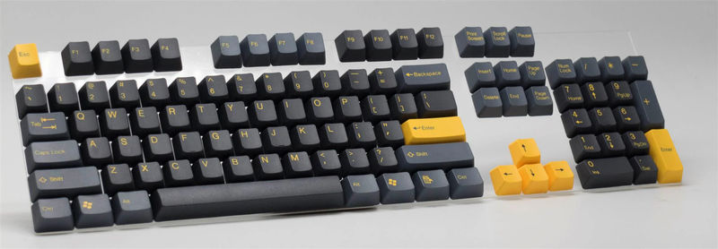 Tai-Hao Dark Night 116 Key OEM Profile Double Shot ABS Keycap Set