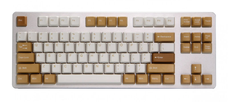 Tai-Hao Vintage Camel 129 Key OEM Profile Double Shot ABS Keycap Set
