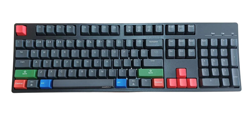 KBParadise Dark Grey 120 Key OEM Profile Laser Printed PBT Keycap Set