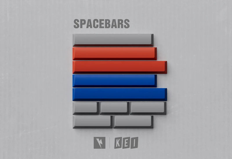 Key Kobo COL Double Shot ABS Keycap Set - Kit:Spacebar