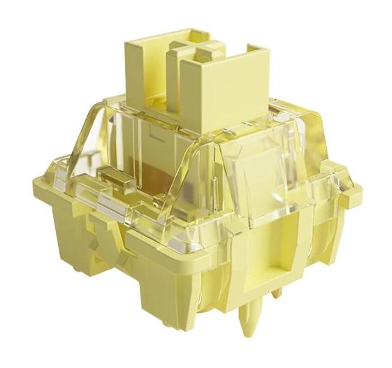 Akko Creamy Yellow Pro V3 50g Linear Switches 45 Pack