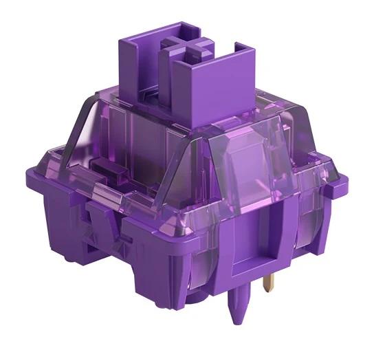 Akko Lavender Purple Pro V3 40g Tactile PCB Mount Switches 45 Pack