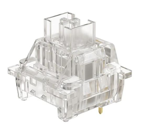 Akko Crystal Pro 45g Linear Plate Mount Switch 45 Pack