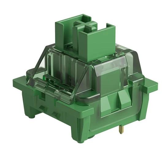 Akko Matcha Green Pro 50g Linear Plate Mount Switch 45 Pack