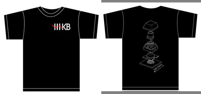 HHKB Exploded Key Switch T-Shirt - Size:Large