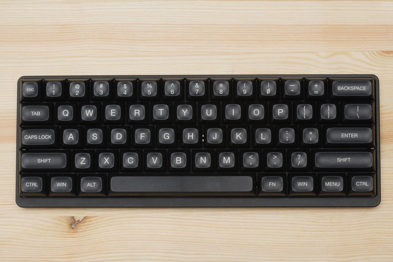 Tex Film Never Dies Base 104 Key ADA Profile Laser Printed ABS Keycap Set