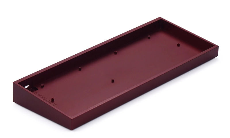 KBDFans Tofu84 75% Aluminum Mechanical Keyboard Case - Color:Burgundy