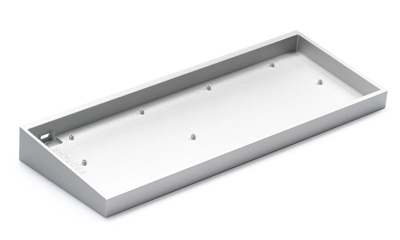 KBDFans Tofu84 75% Aluminum Mechanical Keyboard Case - Color:Silver
