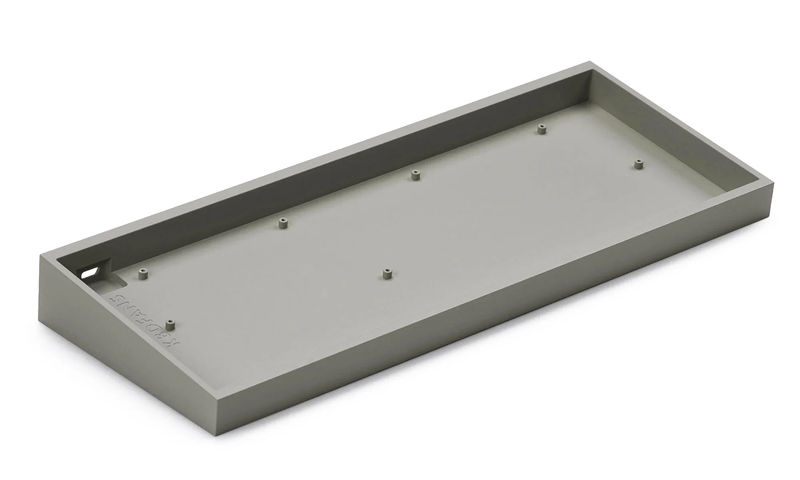 KBDFans Tofu84 75% Aluminum Mechanical Keyboard Case - Color:E-Coat Grey