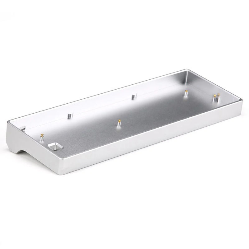 KBDFans 60% Anodized Aluminum Keyboard Case Silver