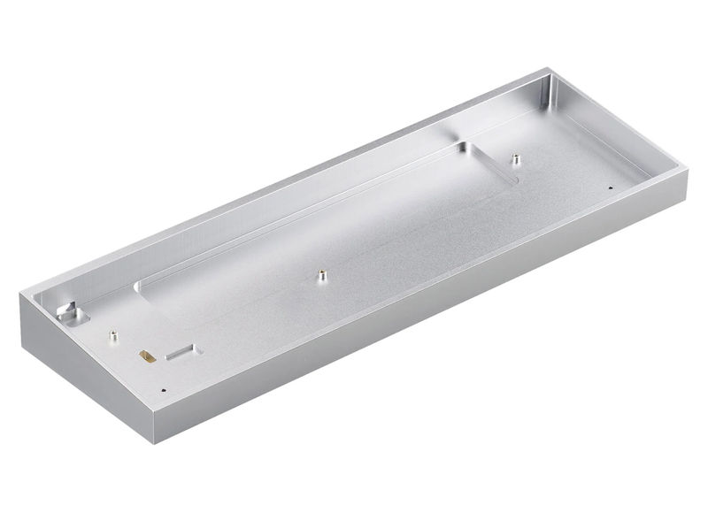 KBDFans Tofu65 65% Anodized Aluminum Case Silver