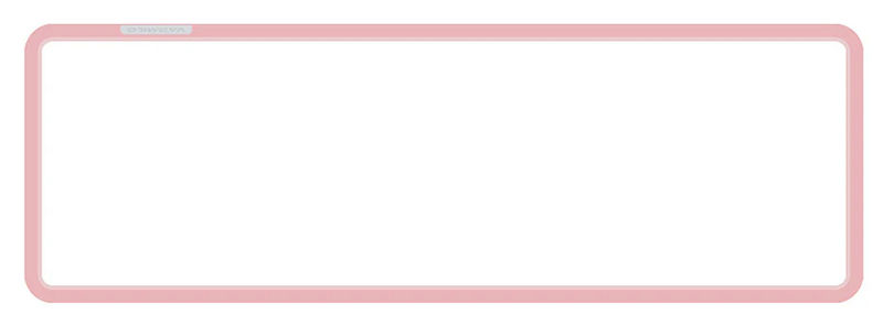 Varmilo Sword 2-68 Replacement Aluminum Frame - Color:Pink