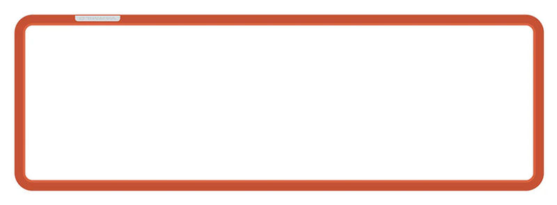 Varmilo Sword 2-68 Replacement Aluminum Frame - Color:Orange