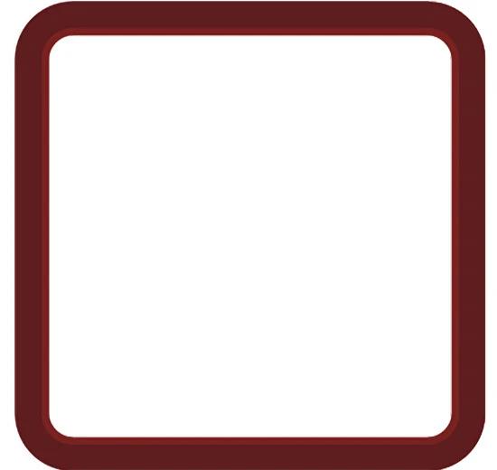 Varmilo Sword 2-16 Replacement Aluminum Frame - Color:Red