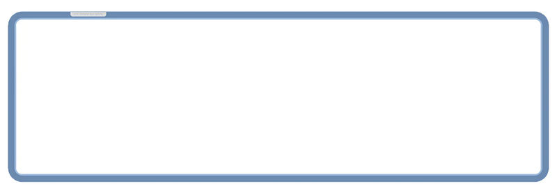 Varmilo Sword 2-108 Replacement Aluminum Frame - Color:Blue