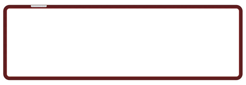 Varmilo Sword 2-108 Replacement Aluminum Frame - Color:Red