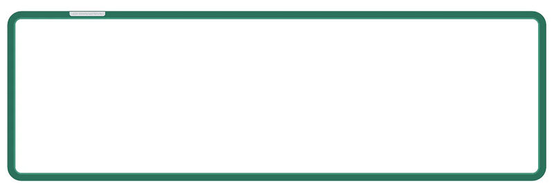 Varmilo Sword 2-108 Replacement Aluminum Frame - Color:Green