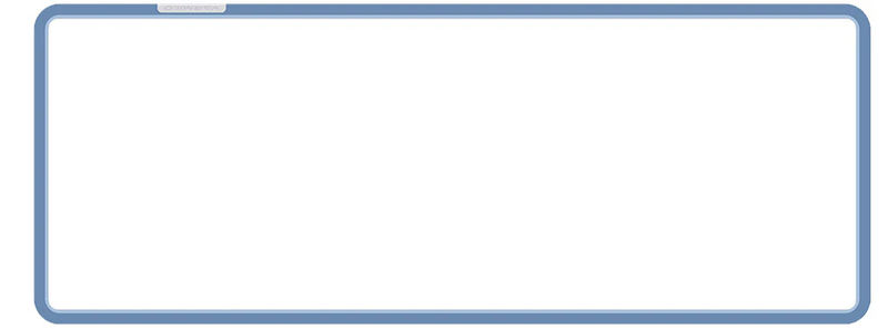 Varmilo Sword 2-87 Replacement Aluminum Frame - Color:Blue