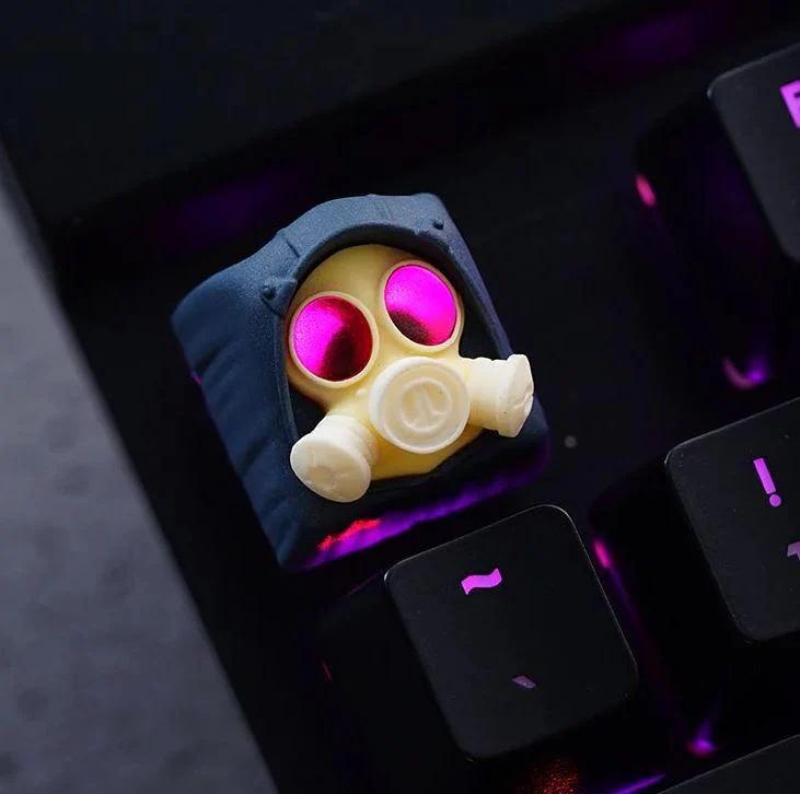 Hot Keys Project HKP Specter Cream White / Grey Artisan Keycap