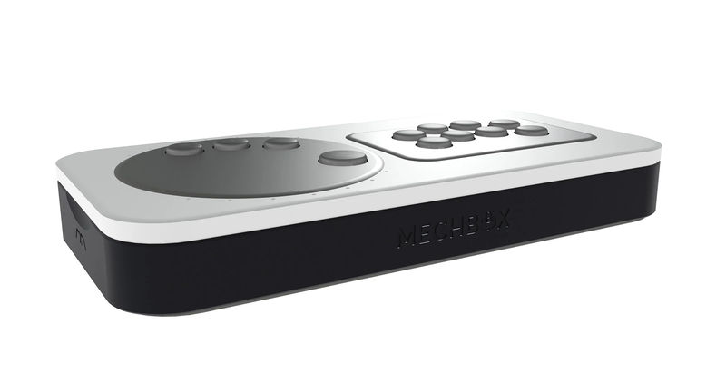 MK Mechbox Modular Fight Stick Arcade Controller - Color:Black