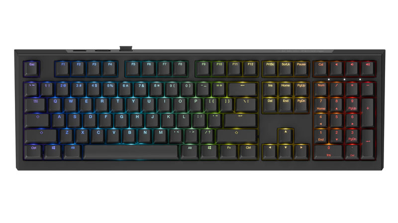 Ducky One X Full Size Inductive Keyboard - Color:Black
