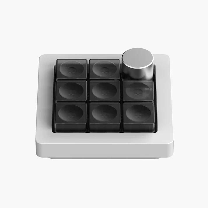 Binepad BNK8 Hotswap Macro Pad - Color:E-White
