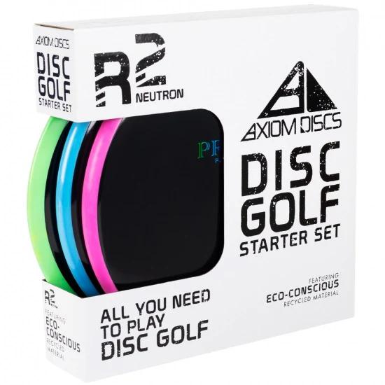 Axiom Discs 3-Disc Eclipse R2 Neutron Disc Golf Starter Set (Colors and Models May Vary)