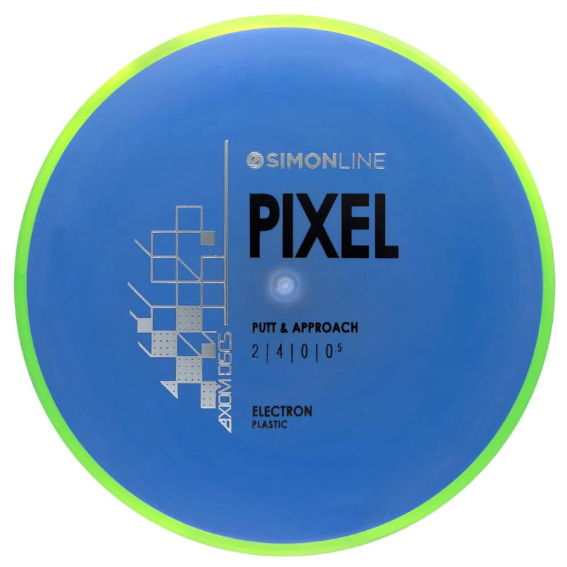 Axiom Discs Electron Pixel Disc Golf Putter (Colors May Vary) - Stamped Weight:170-175g - Firmness:Regular