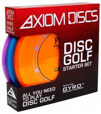 Axiom Discs 3-Disc Premium Disc Golf Starter Set (Colors and Models May Vary)