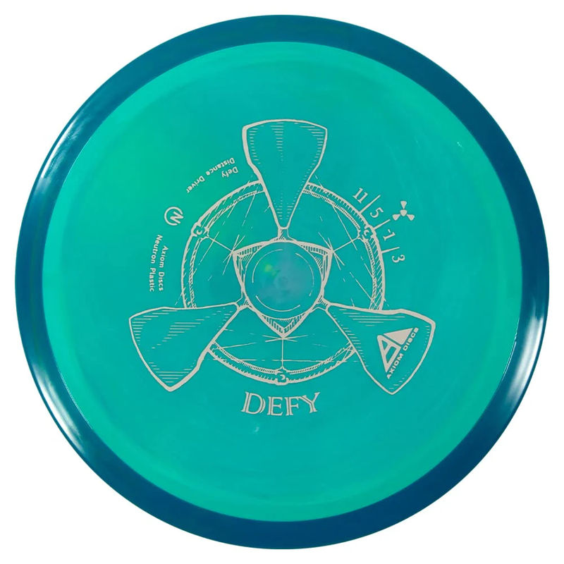 Axiom Discs Neutron Defy Disc Golf Distance Driver (Colors May Vary) - Stamped Weight:155-159g