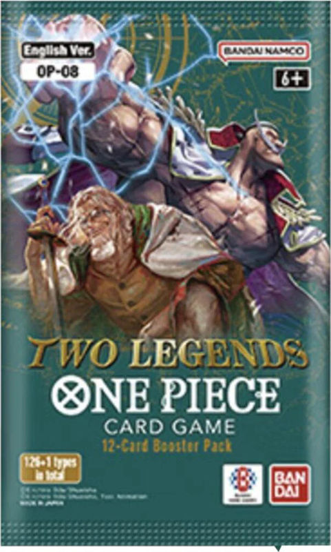 One Piece TCG Two Legends Booster Pack (OP 08)