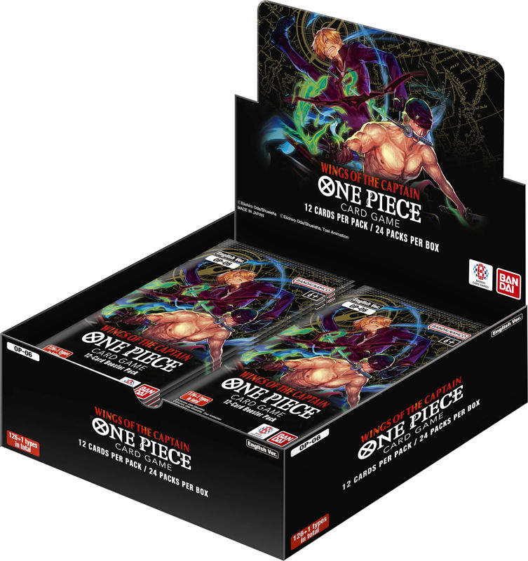 One Piece TCG Wings of the Captain Booster Box (OP 06)