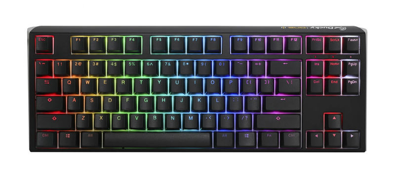Ducky One 3 TKL Classic Hotswap RGB Mechanical Keyboard w/ Quack Mechanics - Switch:Cherry MX Black