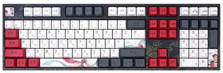 Varmilo VPT108 Beijing Opera Hotswap Wireless RGB Keyboard - Switch:Cherry MX Brown