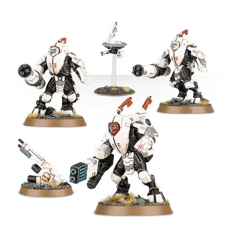 Warhammer 40000 T'au Empire XV25 Stealth Battlesuits