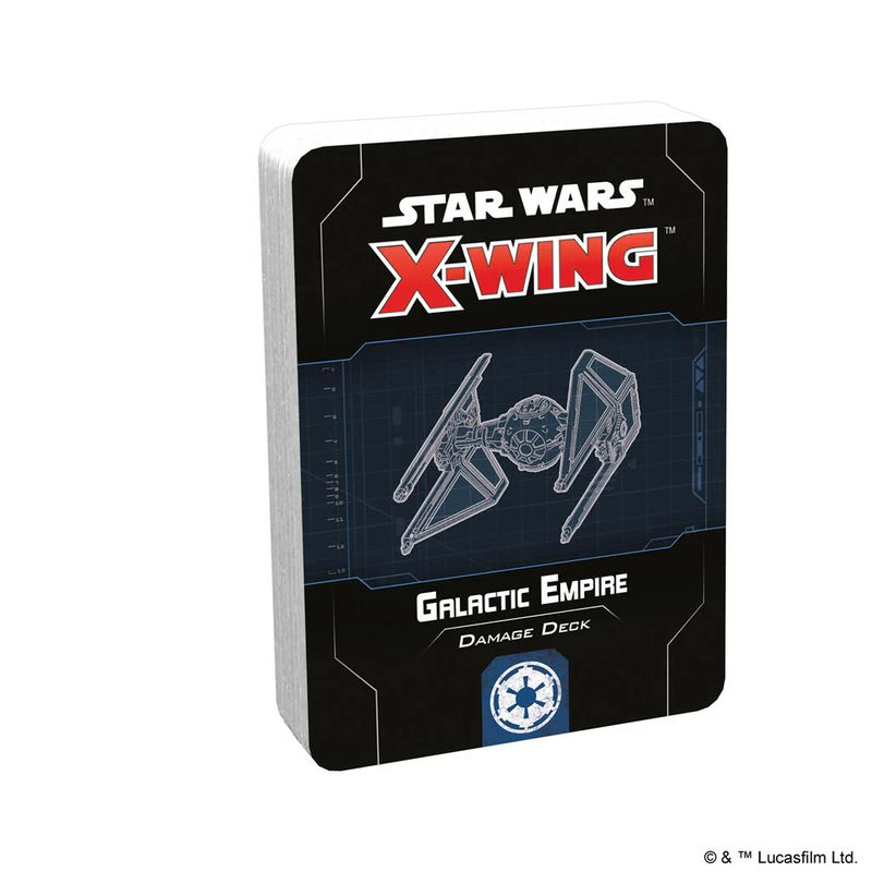 X-Wing 2nd Ed Galactic Empire Damage Deck